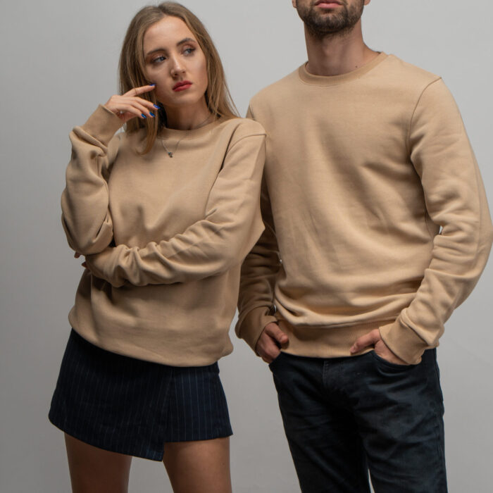 ClassicFit Bisiklet Yaka Sweatshirt